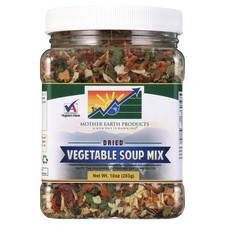 Dehydrated Vegetable Soup Mix Blend in Jar for Instant Cooking