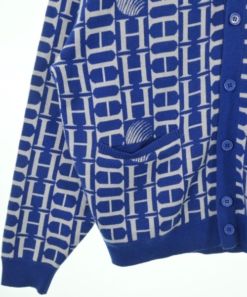 HELLRAZOR Cardigans BluexWhite(Patterned) L 22006… - image 5