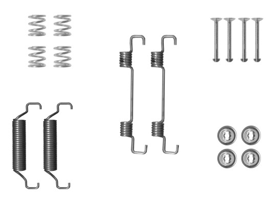 Mâchoires de frein Textar 97046300 et son kit d'accessoires de fixation haute durabilité