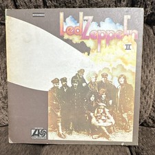 Led Zeppelin Led Zeppelin II LP Vinyl Atlantic Records Rock Classic 1969
