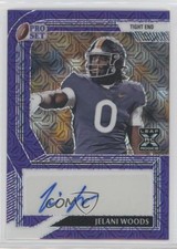 2022 Leaf Pro Set Metal Purple Mojo 1/15 Jelani Woods #PA-JW2 Auto 11ur