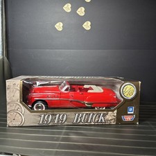 MOTORMAX 1:18 1949 BUICK ROADMASTER NOIR AVEC INTÉRIEUR ROUGE VOITURE MINIATURE MOULÉE SOUS PRESSION 73116 661732311620 | eBay