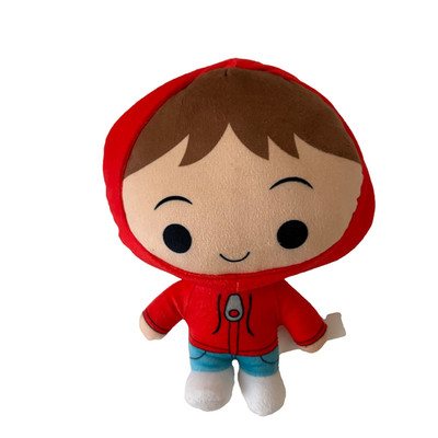 E.T. Elliot Red Hoodie Kid Plush Stuffed Toy Extraterrestrial 6'' Universal