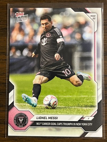 Lionel Messi - 2026 MLS Topps NOW® - Card 18 - PR: 4819