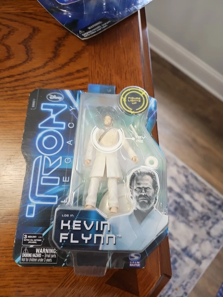 Kevin Flynn TRON Legacy/Spin Master/2010/Disney/videojuego/arcade/ciencia ficción Foto 2 de 4