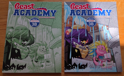 Beast Academy Math Guide & Practice 3B Set