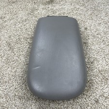 1997-2002 Ford Expedition Center Console Gray Leather Slim Armrest Lid Oem 1997-2002 Ford Expedition Center Console Gray Leather Slim Armrest Lid Oem