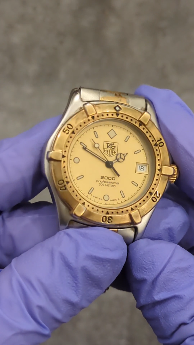 TAG Heuer Professional Gold Men's Watch - 964.013 for sale online