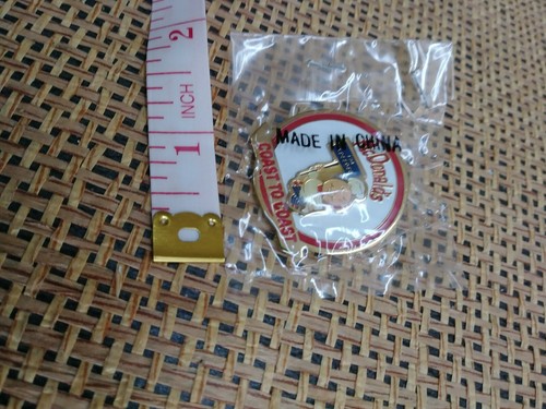 HTF McDonalds Pin Im Speedee Coast to Coast Hat Tac Pin Employee Lapel Goldtone - Picture 8 of 8