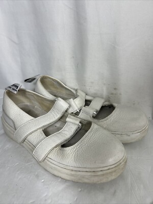 Dr Martens Women s Mary Jane Mae White Chunky Shoes Size 8 L