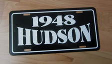 1948 Hudson license plate car tag 48  Hornet  Commodore Super Six Pickup Truck