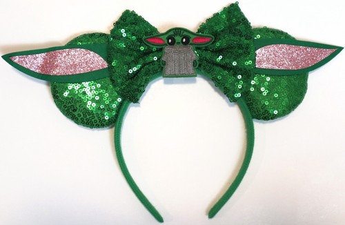 Diadema para orejas de princesa Minnie Mickey Mouse Disneyland Disney HECHA A MANO - Imagen 27 de 54