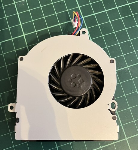 Toshiba Laptop L300D CPU cooling fan UDQFRZH05C1N 603380014701 Working - Afbeelding 2 van 4