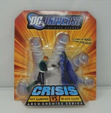 DC UNIVERSE CRISIS 2008 ARCH ENEMIES SERIES GUY GARDNER VS BLACK HAND SET