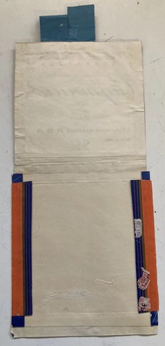 Vintage Sputnik USSR CCCP Russian Cigarettes Tobacco Empty Pack Blue Advert - Picture 6 of 6