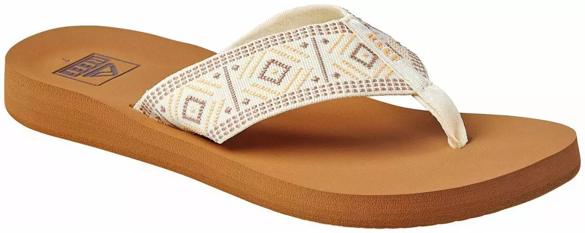 Reef spring woven women's flip cheap flop sandals