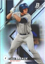 2019 Bowman Platinum #TOP-69 Josh Breaux Top Prospects New York Yankees 
