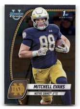 2024 Bowman Chrome University Football - #132 Mitchell Evans