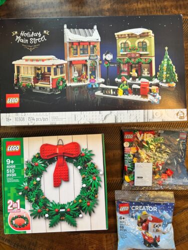 LEGO ICONS - Winter Village LOT! Set: 10308 + 40426! NISB! And MORE! - Picture 1 of 2