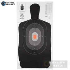 Action Target NC CJ Academy B-27 TARGET 24"x45" 100-pk B-27NCJA-100 FAST SHIP