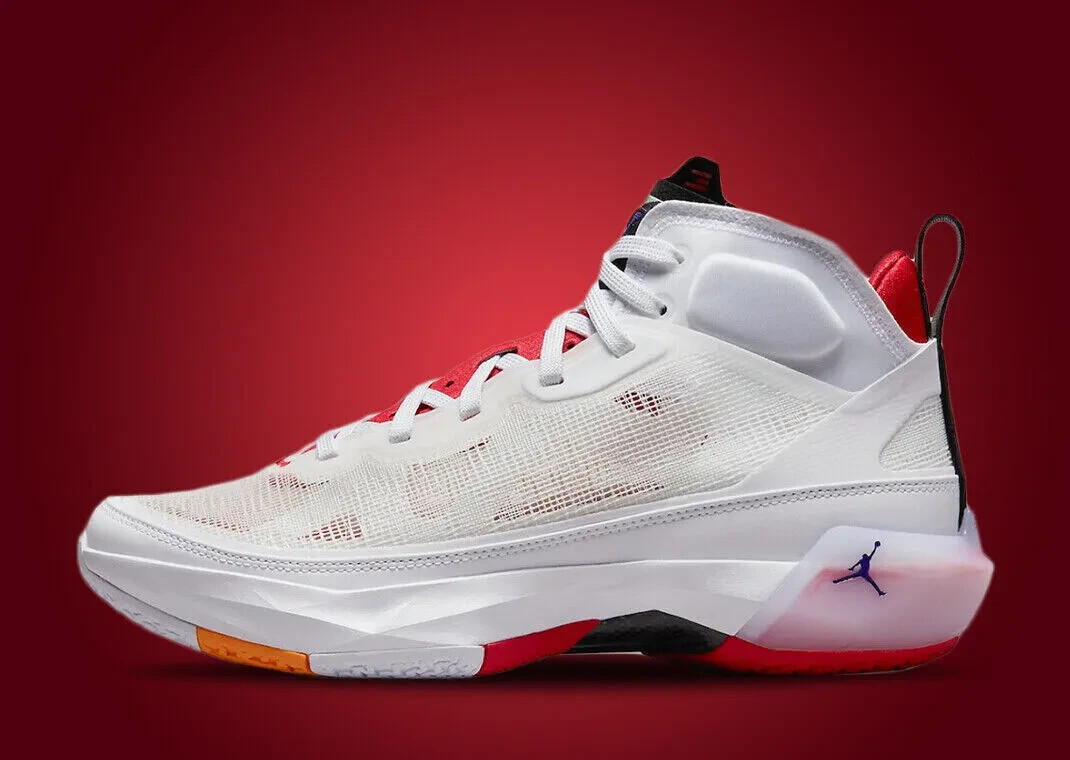 Nike Air Jordan XXXVII 37 Hare White Red Black Multicolor
