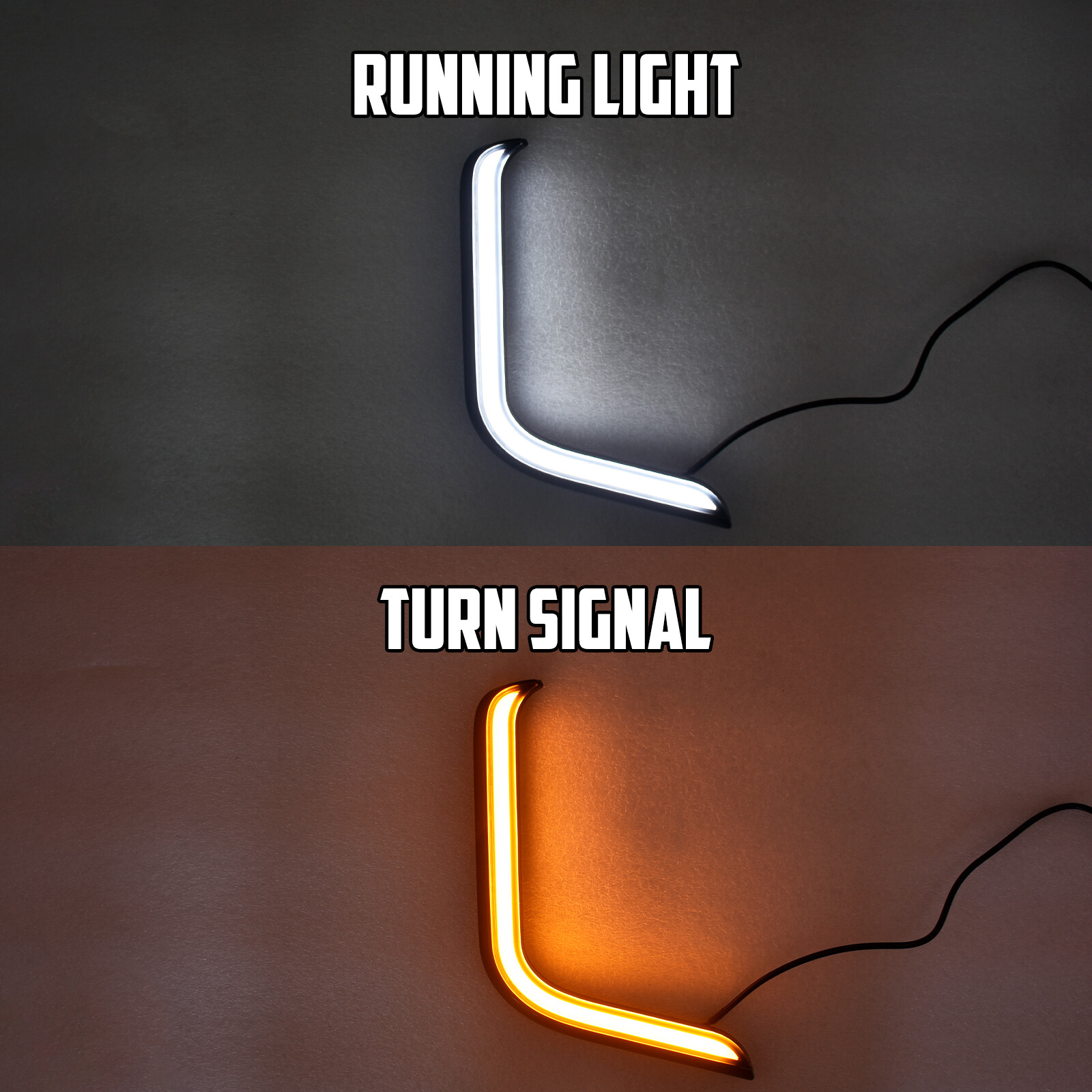 Fairing Lower Grill Turn Signal Running Light Fit For Touring Glide 1996-2013