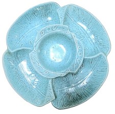 Vintage CAL STYLE USA Chip Dip Platter MCM Tu...