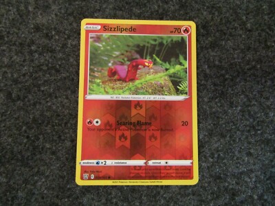 Sizzlipede - 029/163 - Pokemon TCG - Sword & Shield - REVERSE HOLO - NM / MINT