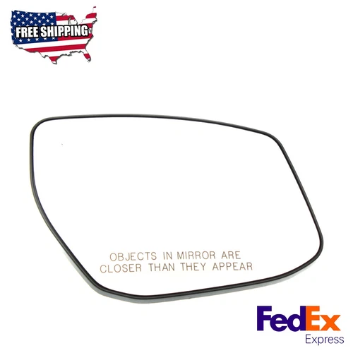 Mirror Glass Heated Passenger Side Fits 2013-2019 Nissan Altima Sentra