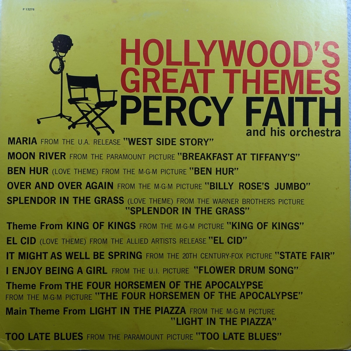 Percy Faith Hollywood
