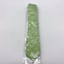 Puccini Green White Polka Dot 57" Handmade Classic Mens Neck Tie 100 Microfiber