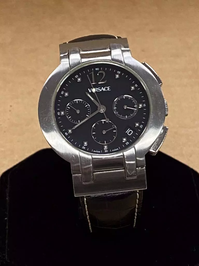 VERSACE MADISON BLC99 CHRONOGRAPH 40mm AUTOMATIC WATCH. | eBay