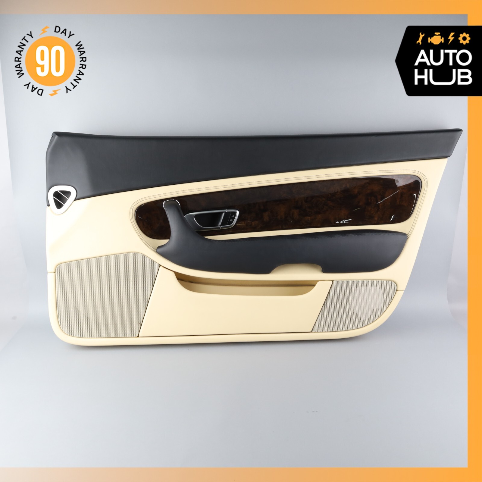 07-11 Bentley Continental GTC Right Passenger Side Interior Door Panel OEM 63k