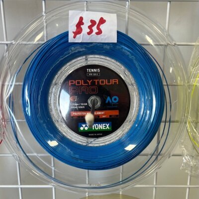YONEX Polytour PRO Tennis String Reel Stringing SERVICES ONLY （Price includes st
