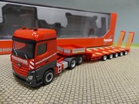 1/87 Herpa Mb Actros Bigspace 6X4 Semitieflade-Sz MorschhäUser 315579