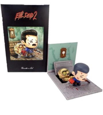 NEW Evil Dead 2 Ash Vs Henrietta Diorama Super Emo Friends Loot Crate Exclusive