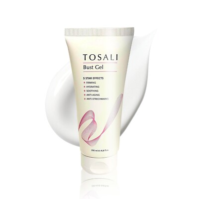 Tosali Bust Firming Gel Gotu Kola &Grape Seed For Women All Skin Types 6.8 fl.oz