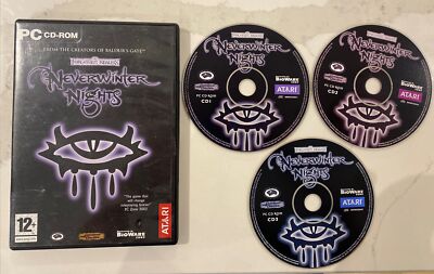 Neverwinter Nights Forgotten Realms PC Spiel 3 Discs