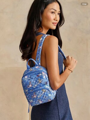 NWT Vera Bradley x Disney Cinderella Small Backpack Vera Bradley Disney Cinderella Paisley Friends Campus  main image 4