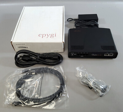 EPYGI Quadro FX04 PSTN/VoIP Gateway  Brand New