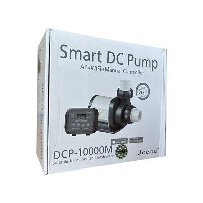 Jecod / Jebao DCP-10000M regelbare Förderpumpe APP / WiFi - 10000 L/H 80 Watt
