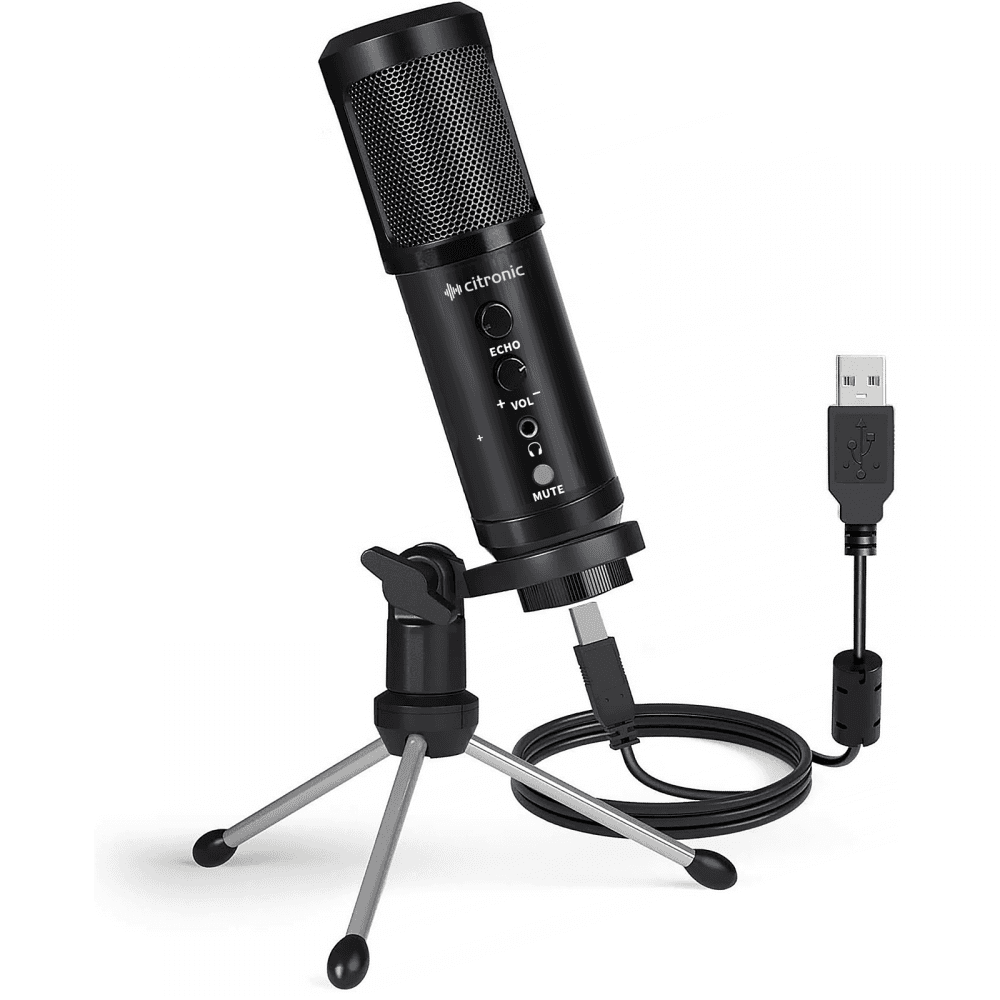 CU-POD Condenser Microphone Mic Kit Studio Sound Recording Zoom Youtube Podcast