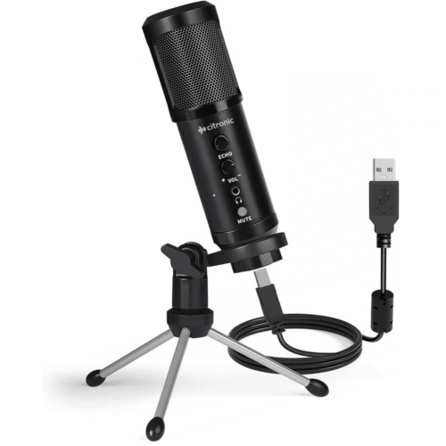 Kit de micrófono condensador CU-POD estudio grabación de sonido zoom podcast de Youtube - Imagen 1 de 8