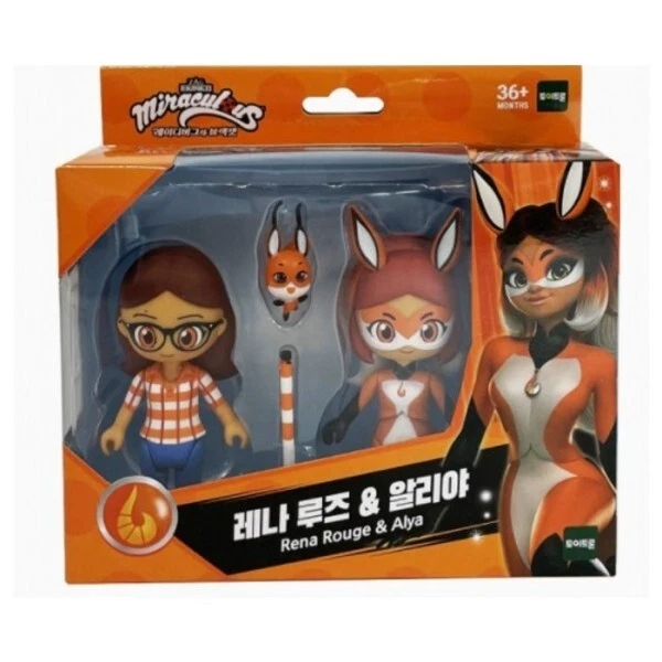 Miraculous Ladybug & Mrinette Action Figure Doll Korea Toy