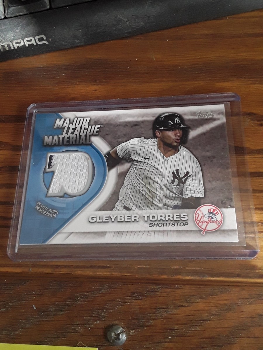 Gleyber Torres SP 2 Color Relic 2021 Topps NY Yankees | eBay