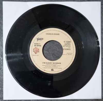 Chaka Khan - I m Every Woman - JUKEBOX 7  vinyl single 1978 Pop Soul