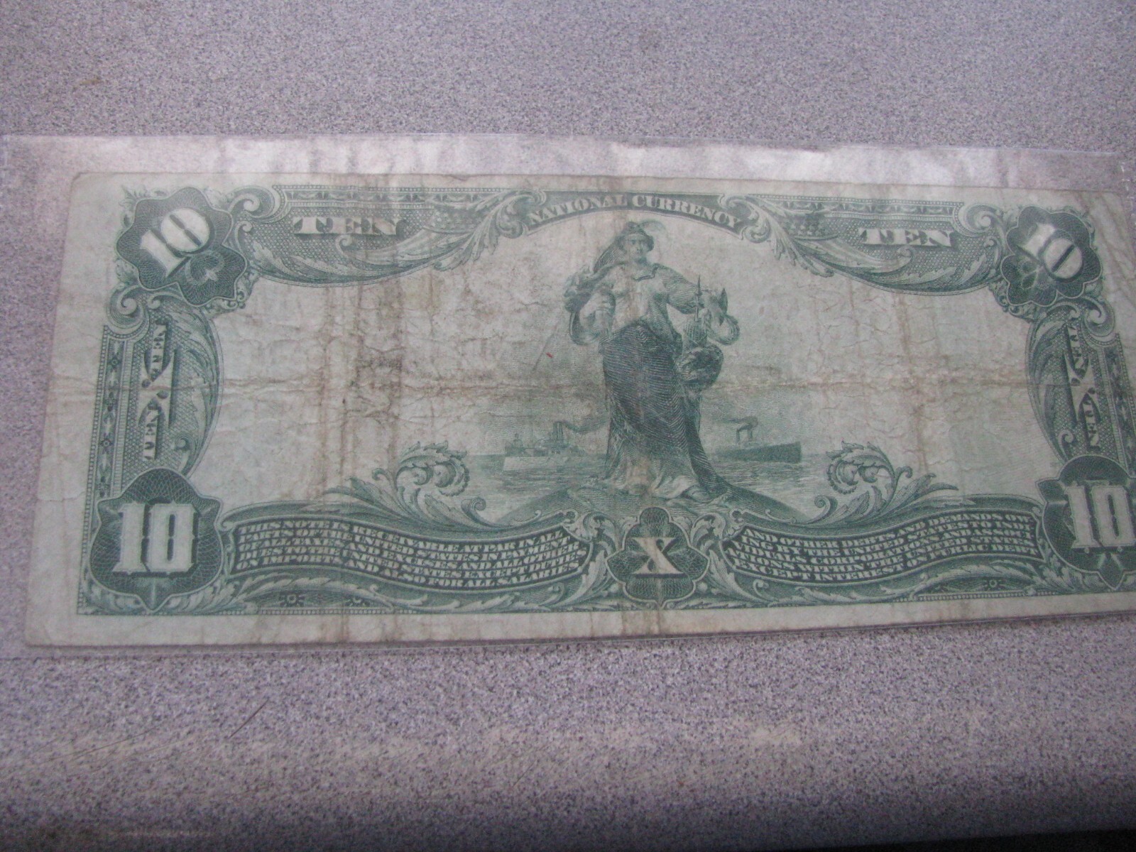 1902 10 Ten Dollar NATIONAL CURRENCY CEDAR RAPIDS, IOWA eBay