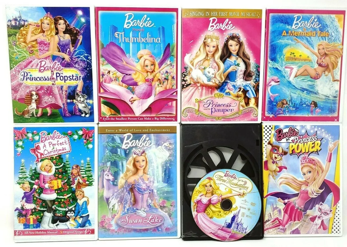 Barbie movies dvd collection hotsell