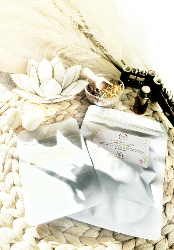 Natural Red Bean Powder CEHbyangel Raw Materials DIY Facial Mask Regenerating  - Image 2 of 4