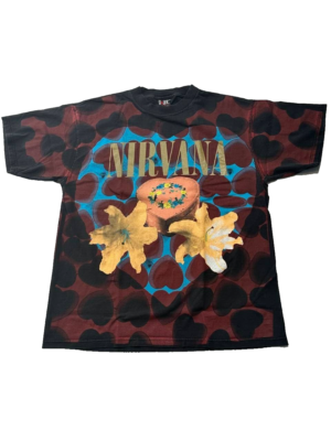 トップス NIRVANA HEART SHAPED BOX SOFTEE XL NIRVANA HEART SHAPED BOX SOF TEE XL